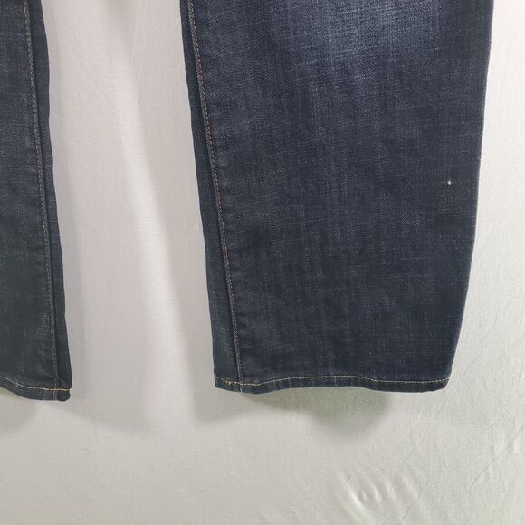 34x30 (actual 36x30) Lucky Brand 361 Vintage Straight Dark Wash Jeans Men's - Picture 11 of 12